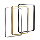 Rounded Corner PVDF Aluminum Mirror Frame For Home Decoration